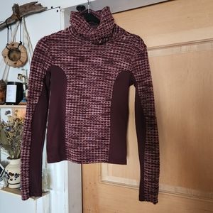 Nike Pro hyper warm brushed fleece training pullover women's XS